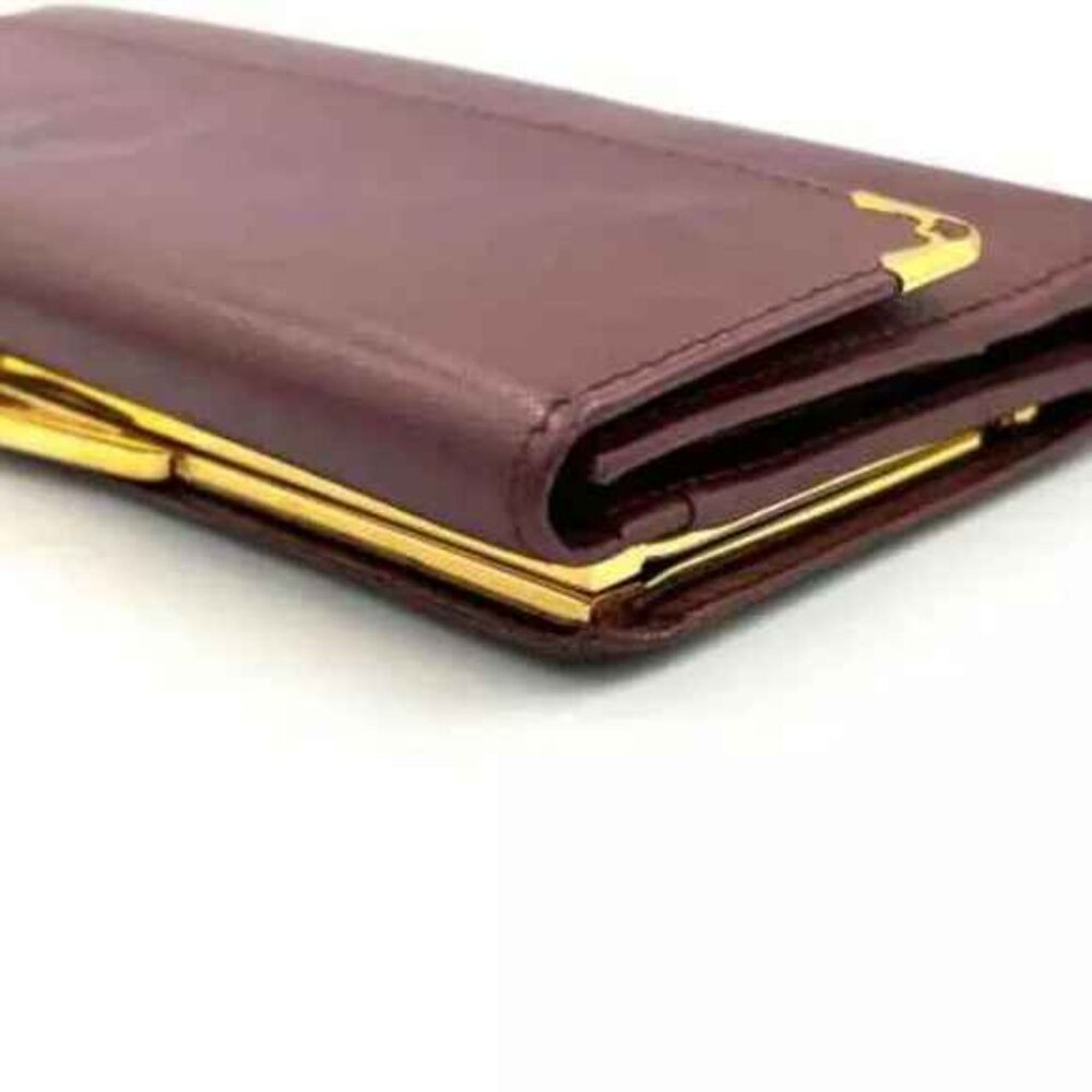 FULL INCLUSION CARTIER KISSLOCK TRIFOLD  WALLET ! [PRE-LOVED] - Picture 9 of 9